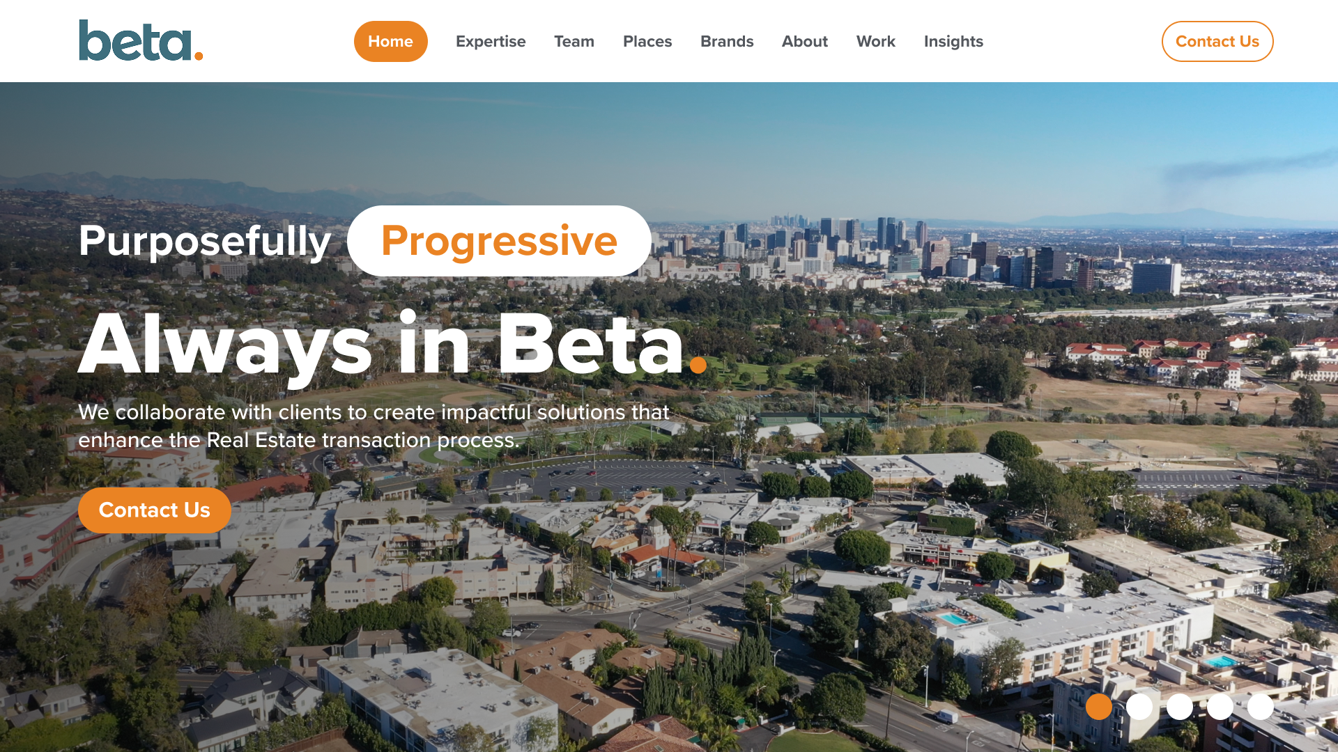 Beta Agency Redesign