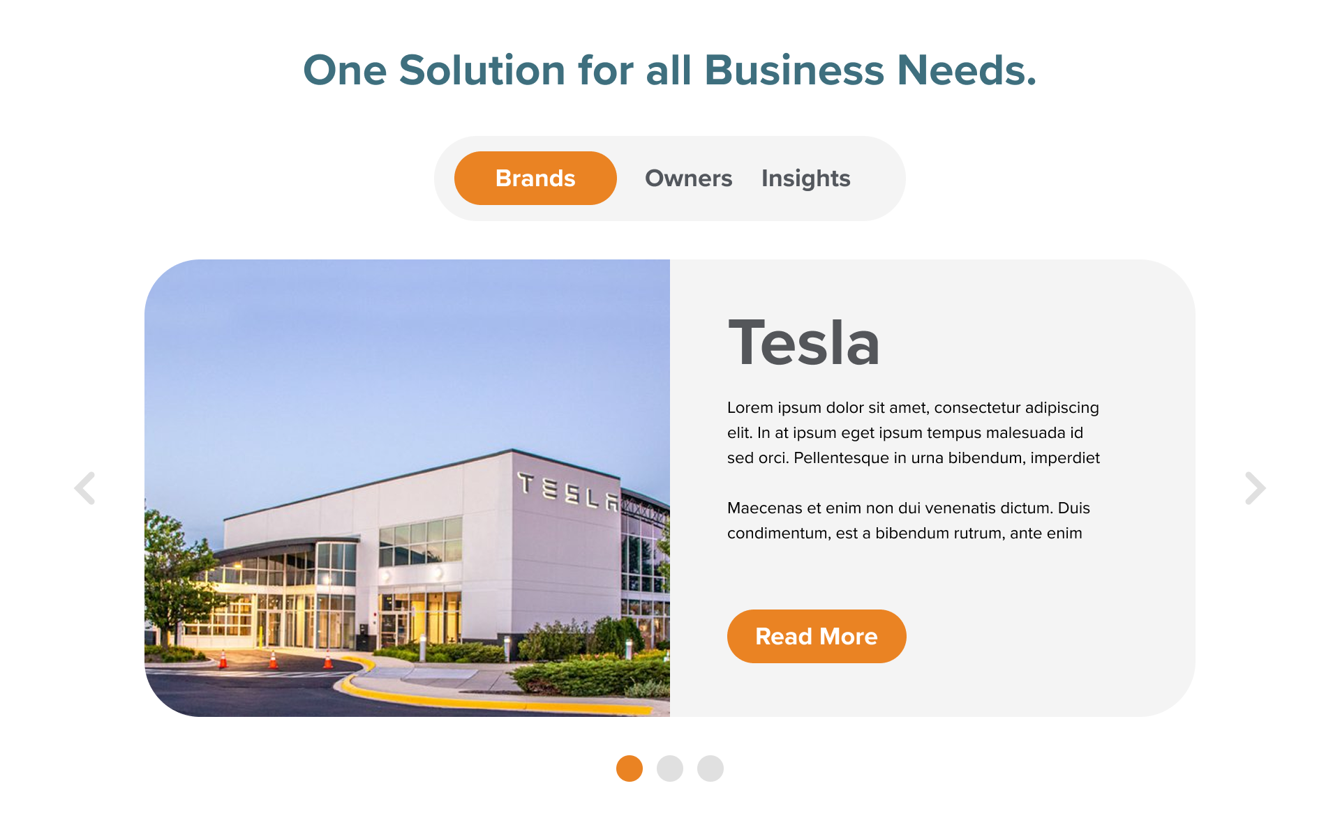Beta Agency homepage redesign — frame 7 of 9