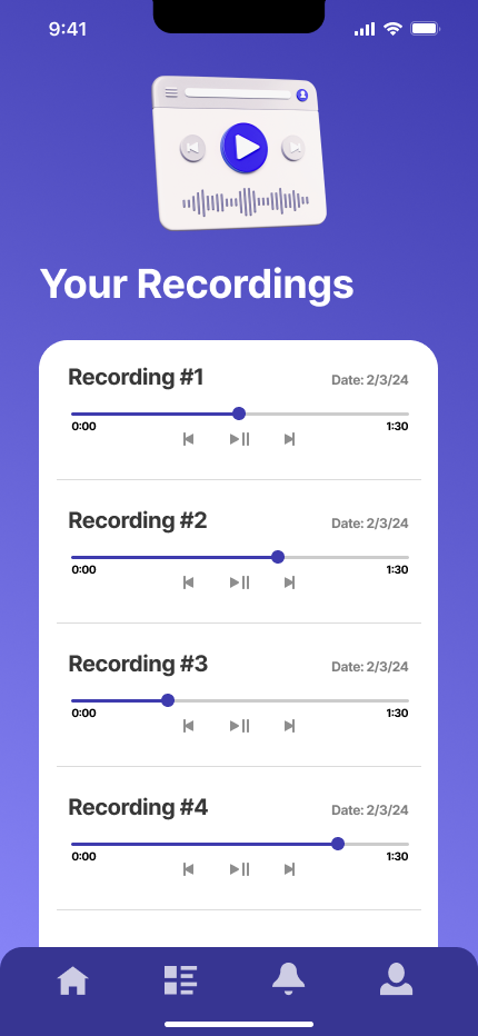 Know App — UI/UX frame 8