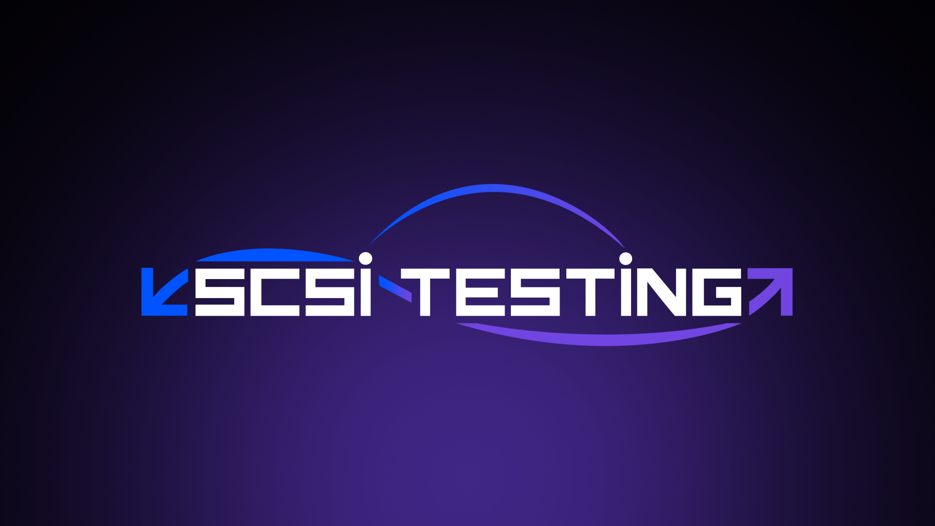 SCSI Testing — branding frame 2